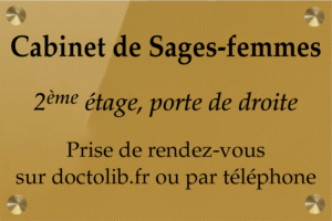 Plaque Entreprise Plexiglass gravé Format 30X20 cm